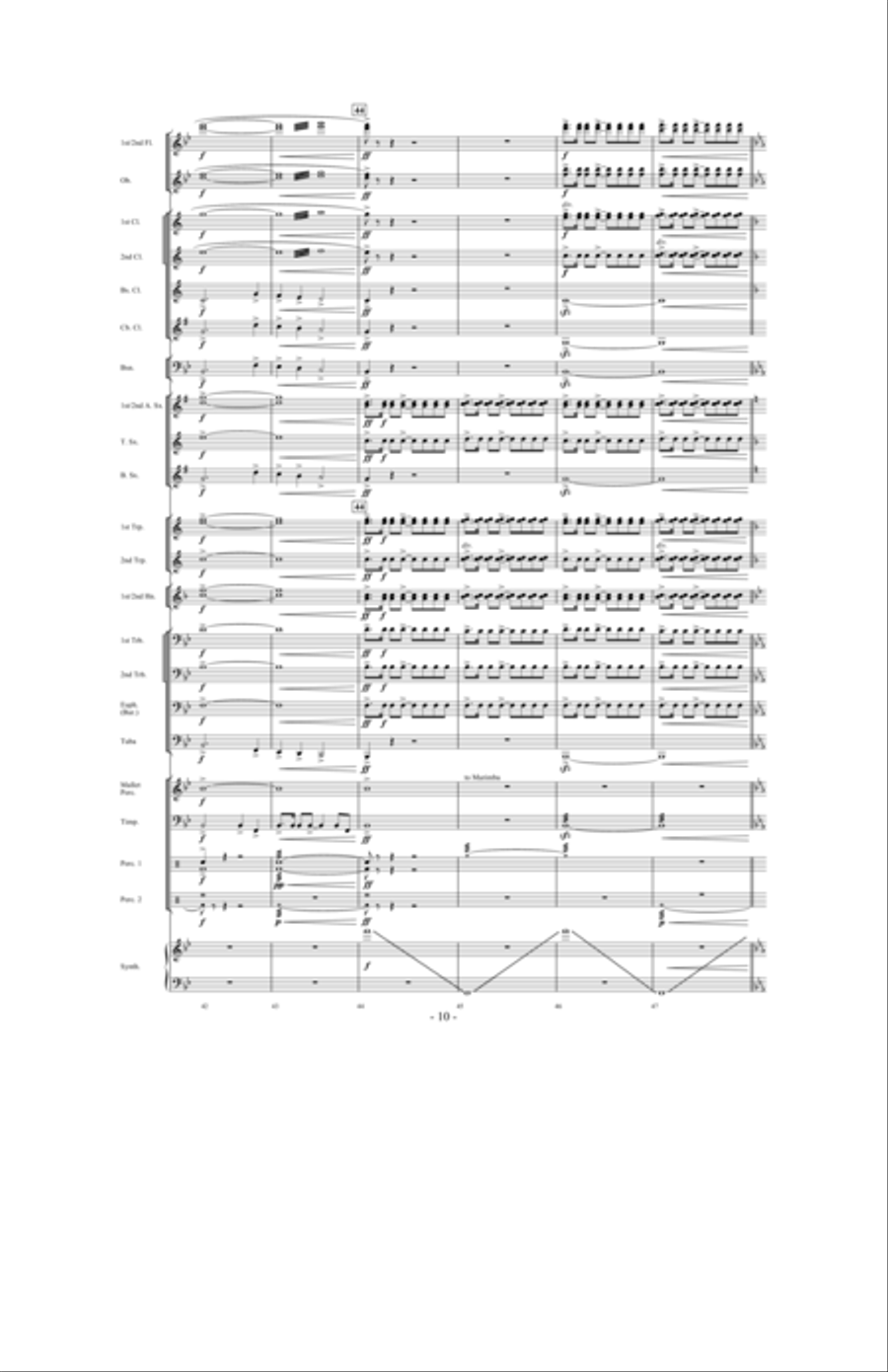 Earhart Earhart Concert Band scores gallery preview page 9