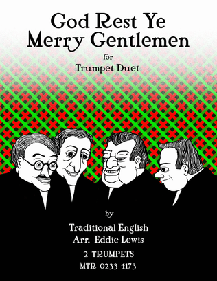 Book cover for God Rest Ye Merry Gentlemen Trumpet Duet