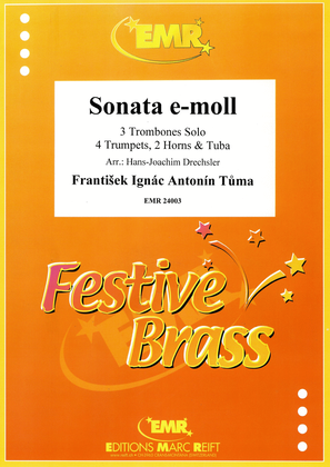 Book cover for Sonata e-moll