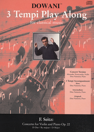 Book cover for Concerto in D Major for Violin and Piano Op. 22