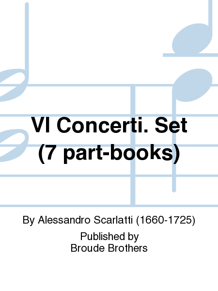 Six Concertos in Seven Parts. PF 173