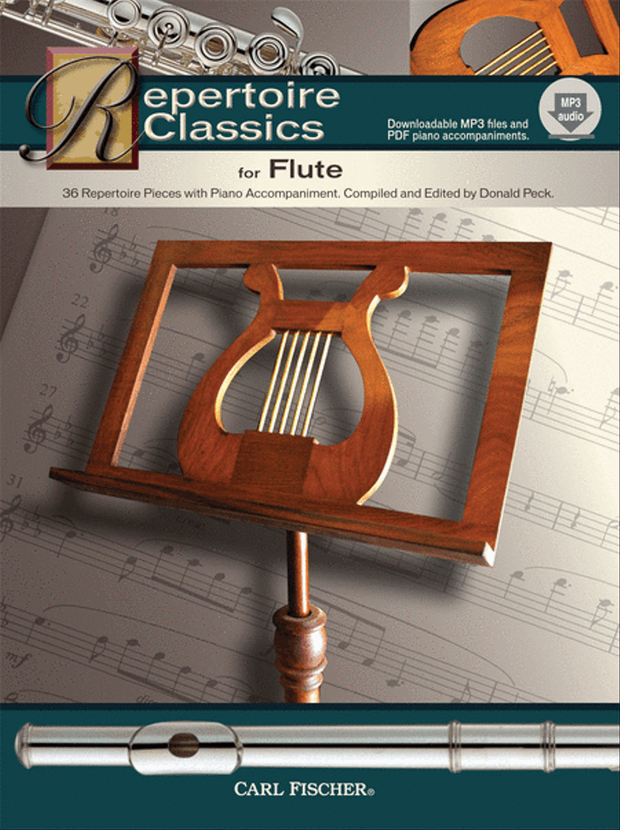 Repertoire Classics for Flute Flute Solo scores gallery preview page 1