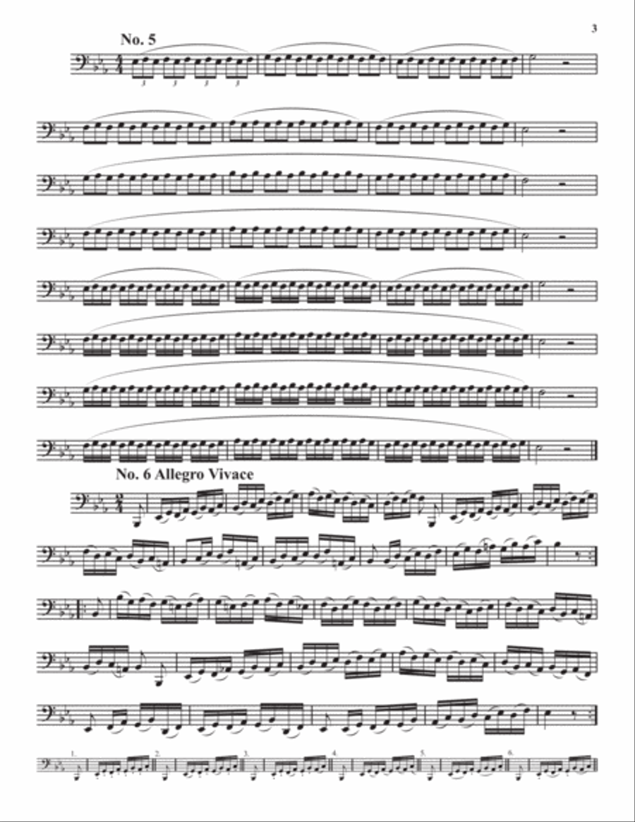 60 Etudes for Tuba 60 Etudes for Tuba Tuba scores gallery preview page 4