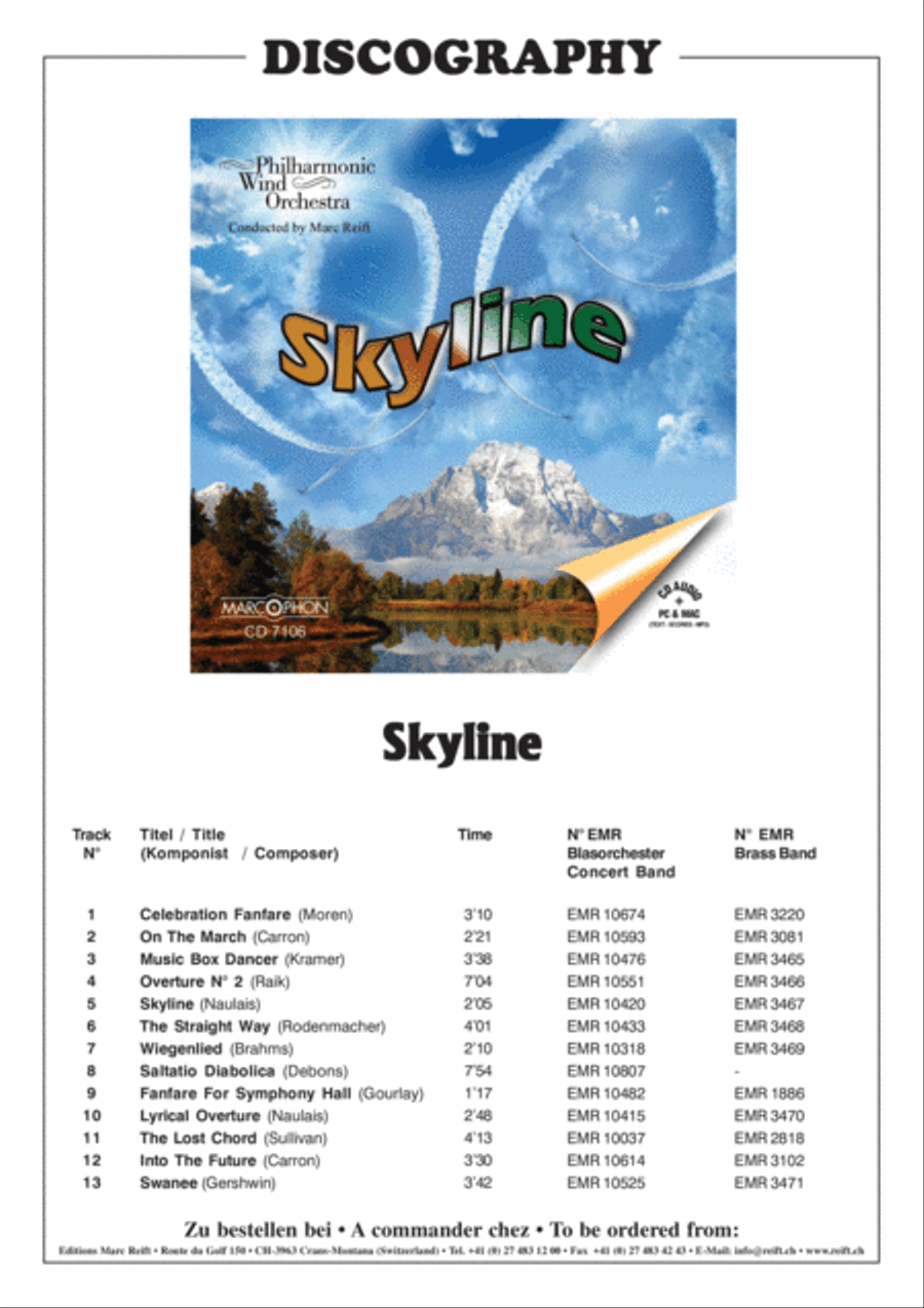 Lyrical Overture Lyrical Overture Concert Band scores gallery preview page 3