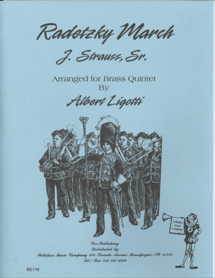 Radetzky March (Albert Ligotti) Brass Quintet scores gallery preview page 1