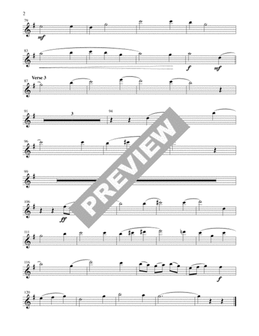 Canticle of Mary - Full Score and Parts