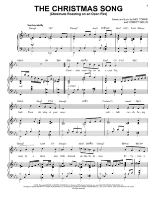 The Christmas Song (Chestnuts Roasting On An Open Fire) [Jazz Version] (arr. Brent Edstrom)