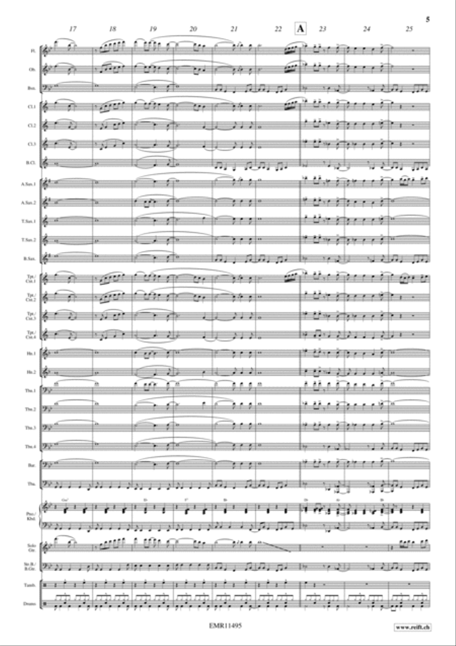 Beverly Hills 90210 Concert Band scores gallery preview page 6