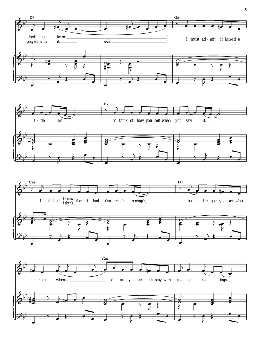 Bust Your Windows Bust Your Windows Piano, Vocal scores gallery preview page 3
