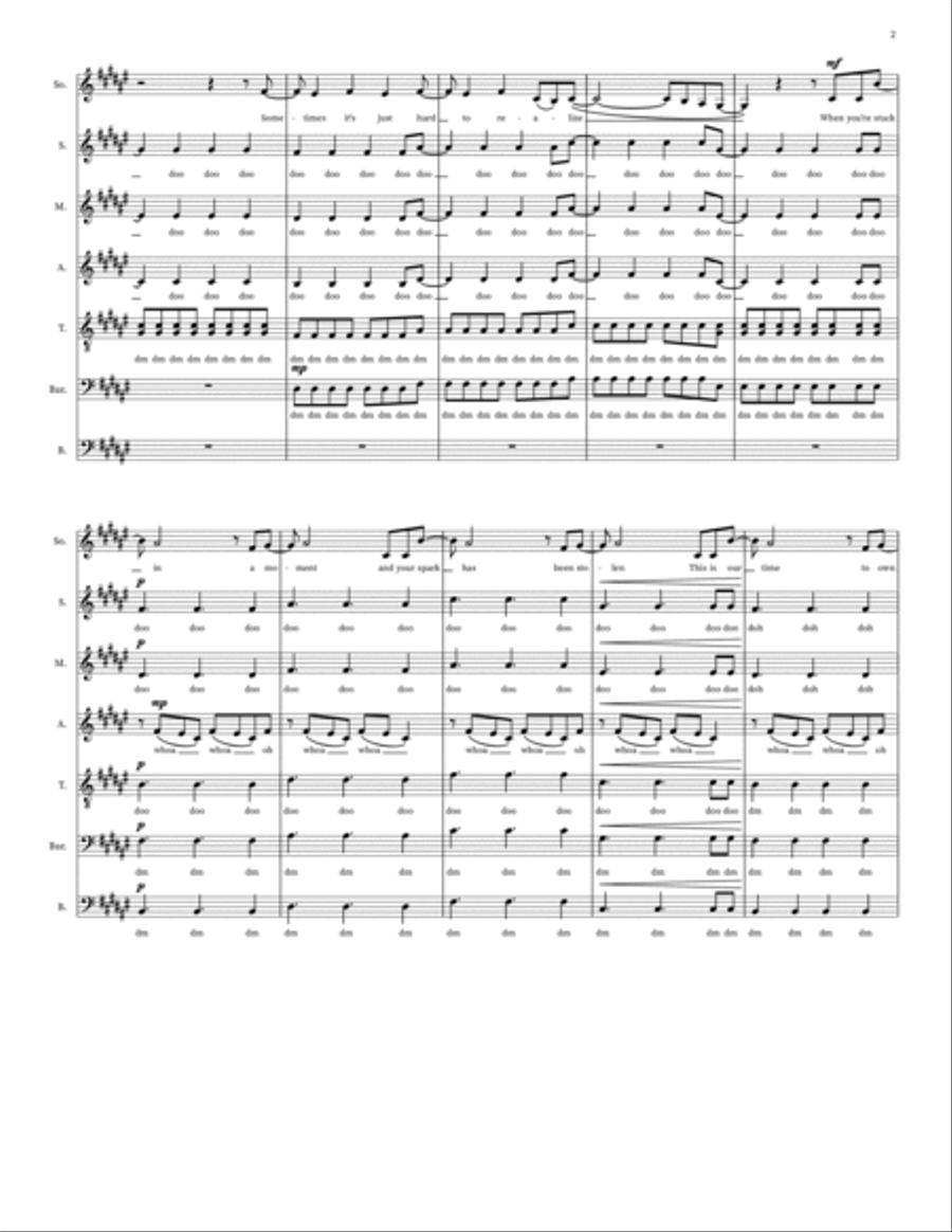Fire N Gold Fire N Gold 4-Part scores gallery preview page 2