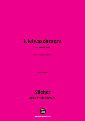 Silcher-Liebesschmerz,for Voice(ad lib.) and Piano