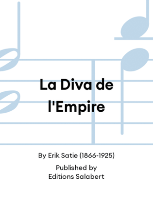 Book cover for La Diva de l'Empire