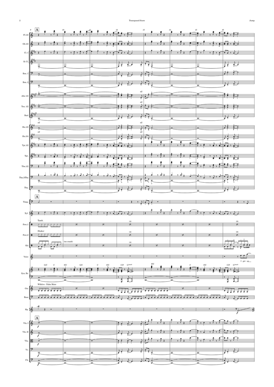 Jump Full Orchestra scores gallery preview page 2