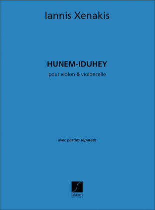 Book cover for Hunem Iduhey Violon Et Violoncelle