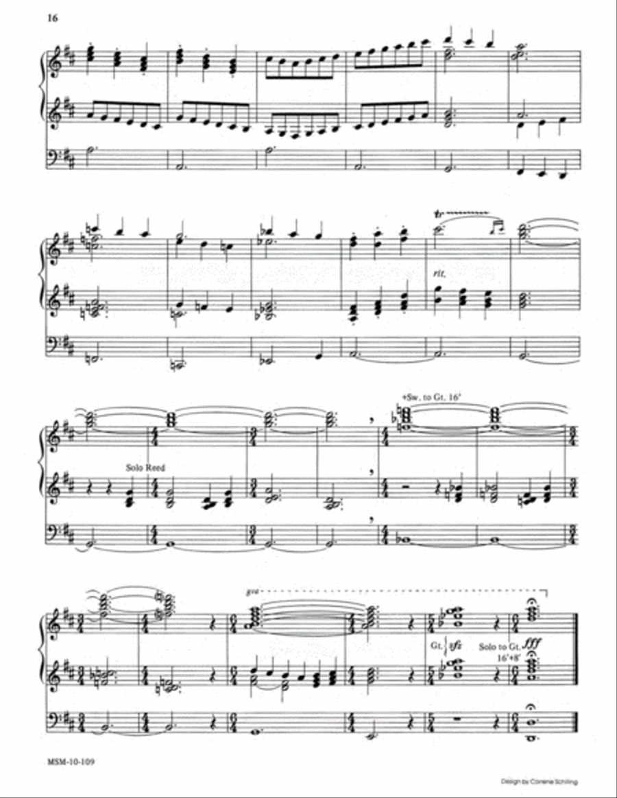 A Christmas Suite A Christmas Suite Organ scores gallery preview page 9
