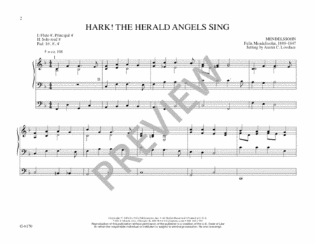 Seven Christmas Hymn Settings for Organ