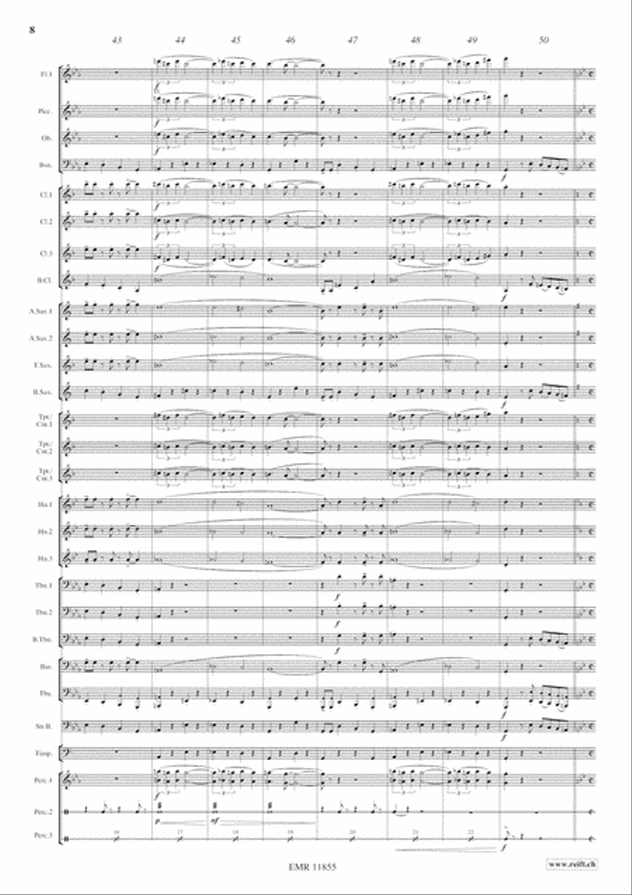 Roma Concert Band scores gallery preview page 9