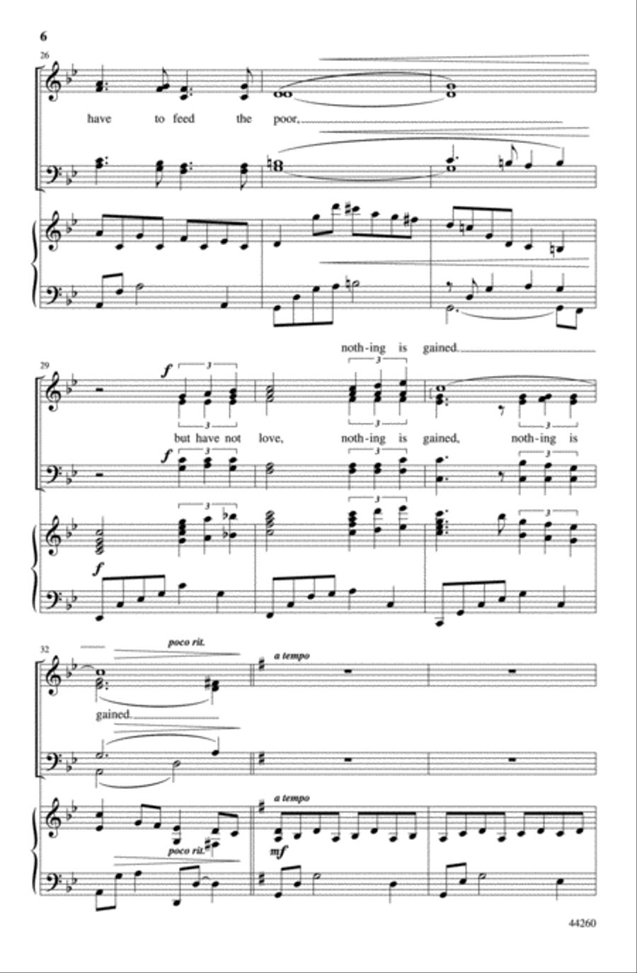 The Greatest of These The Greatest of These 4-Part scores gallery preview page 5