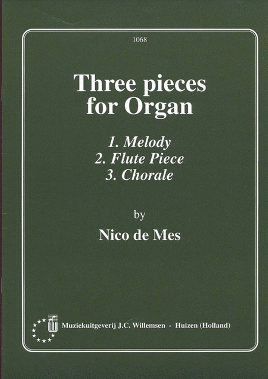 Three Pieces For Organ Three Pieces For Organ Organ Solo scores gallery preview page 1