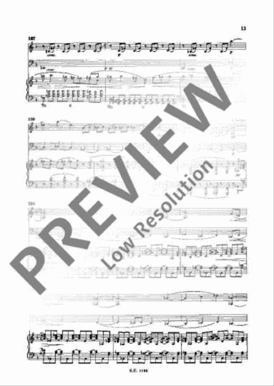 Piano Trio D minor Piano Trio scores gallery preview page 16