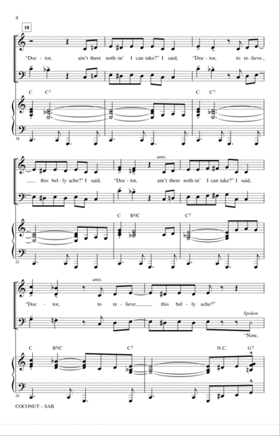 Coconut 3-Part scores gallery preview page 3