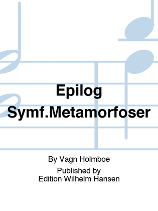 Epilog Symf.Metamorfoser