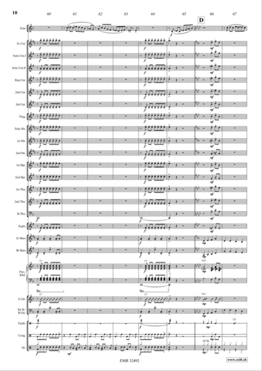 Carioca Brass Band scores gallery preview page 10