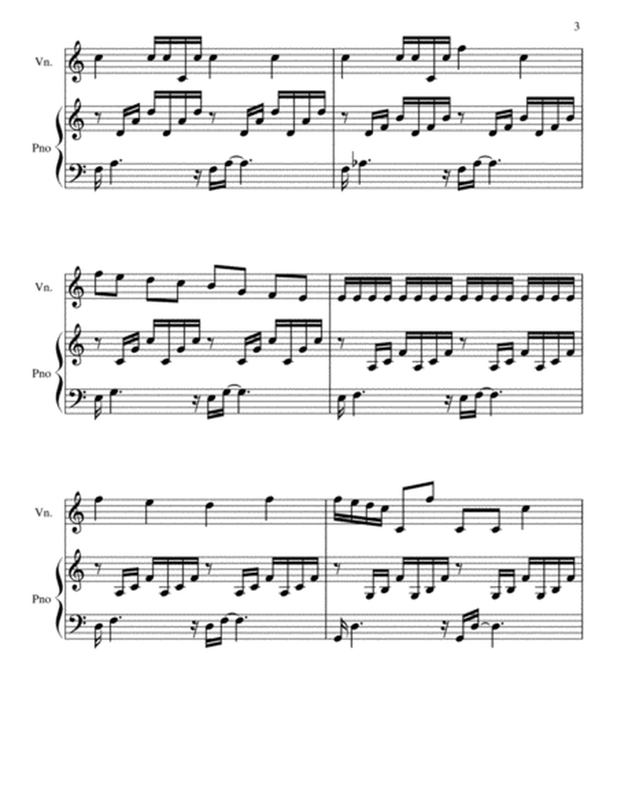 Prelude in C Major Melody