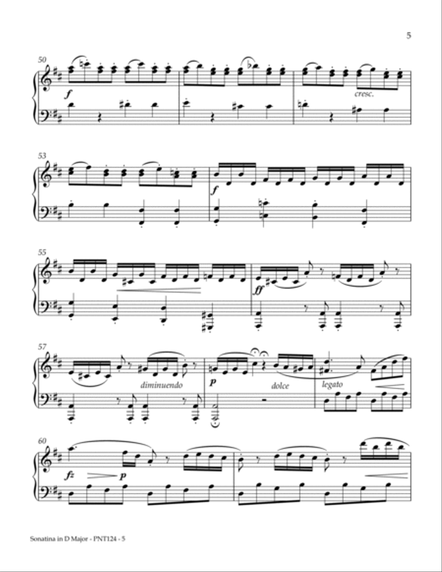 Sonatina Opus 36, Number 6 Piano Method scores gallery preview page 5