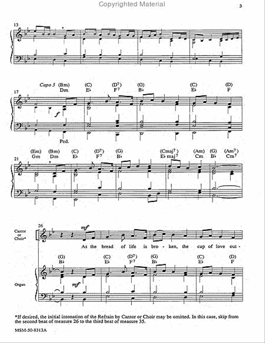 We Are One in Christ (Choral Score) image number null