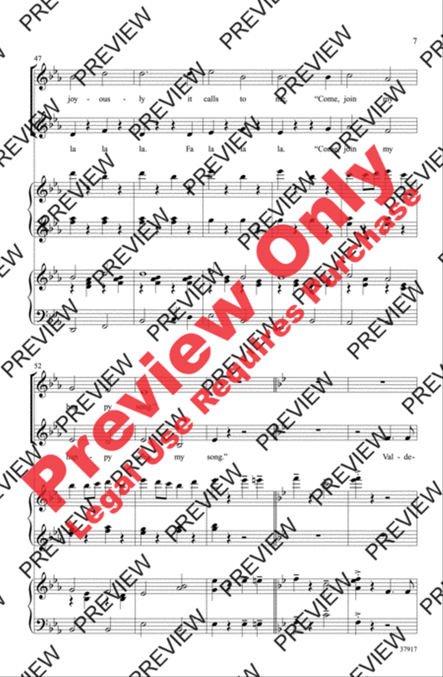 The Happy Wanderer 2-Part scores gallery preview page 7