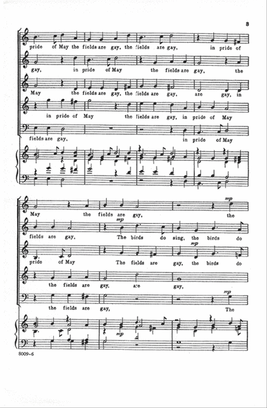 In Pride of May SSATB scores gallery preview page 3