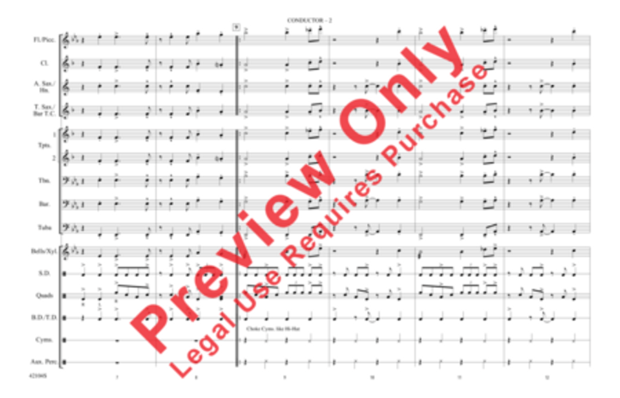 Love Me Do Marching Band scores gallery preview page 3