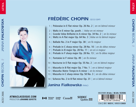 Volume 2: Chopin Recital image number null