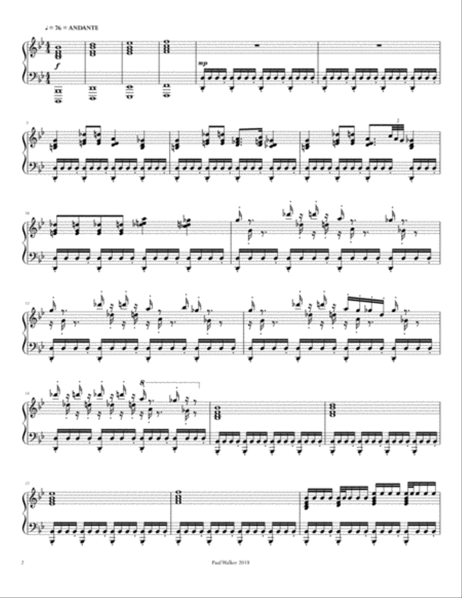 Missing Link Concept Theme Piano Solo scores gallery preview page 2