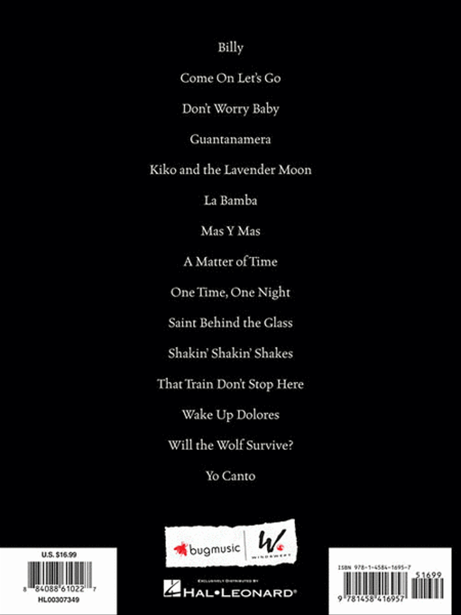 Best of Los Lobos Best of Los Lobos Piano, Vocal, Guitar scores gallery preview page 2