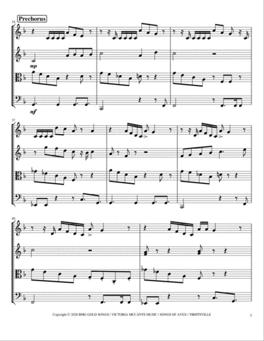 34+35 String Quartet scores gallery preview page 5