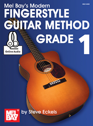Book cover for Modern Fingerstyle Guitar Method Grade 1