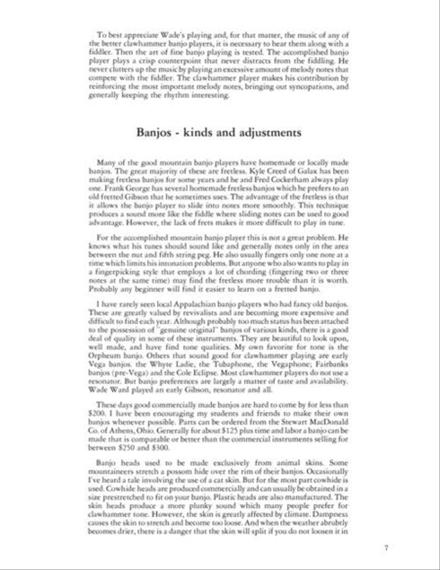 Clawhammer Banjo Clawhammer Banjo Acoustic Guitar scores gallery preview page 7