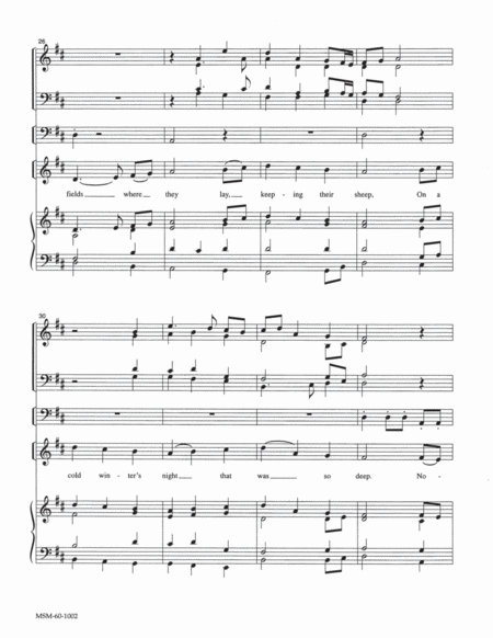 The First Noel (Downloadable Full Score)