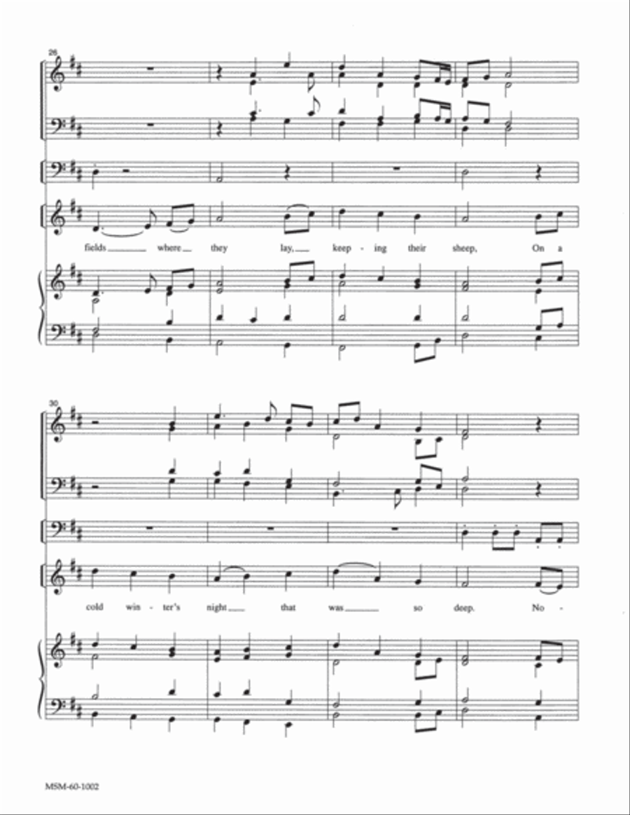 The First Noel The First Noel Choir scores gallery preview page 4