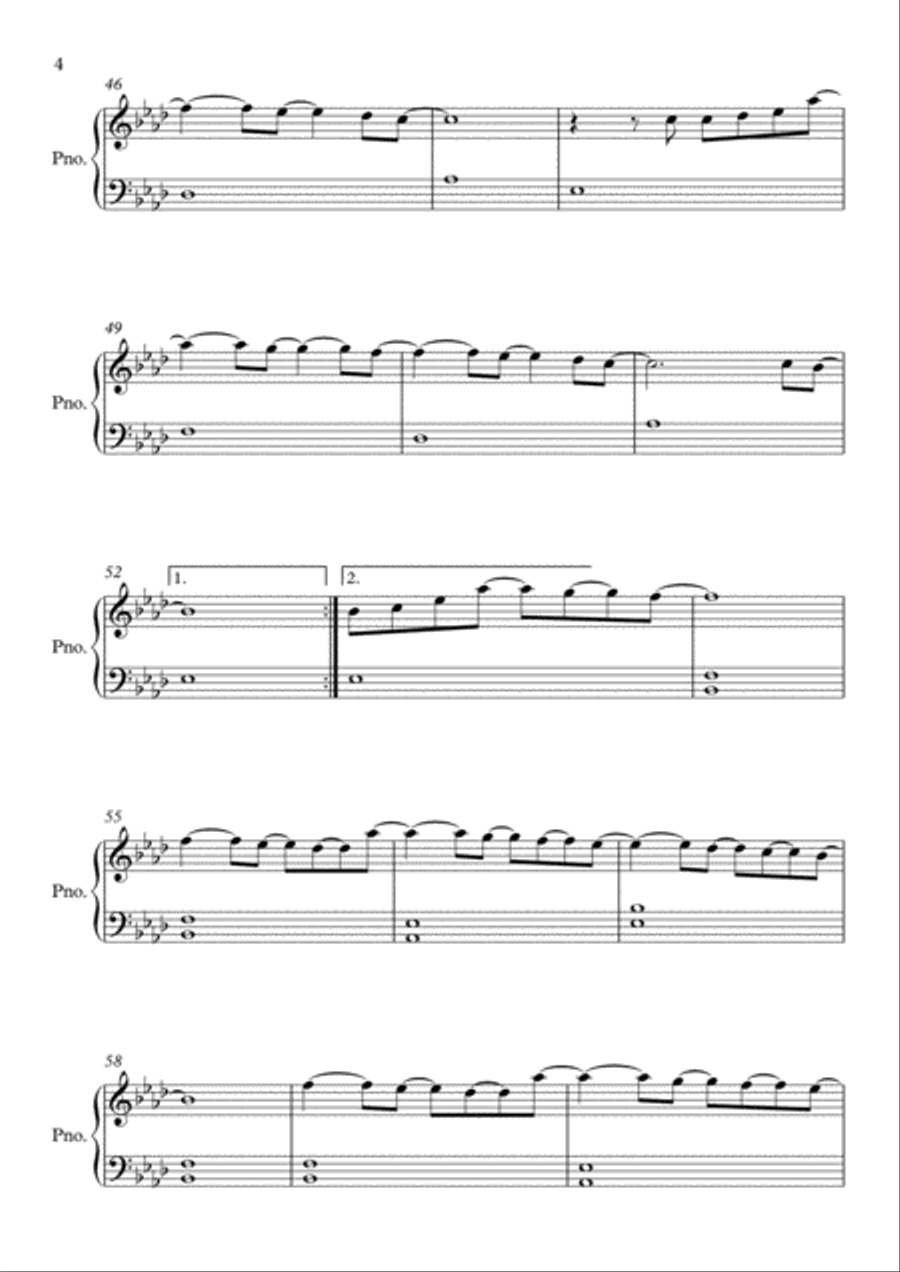 All Of Me All Of Me Easy Piano scores gallery preview page 4