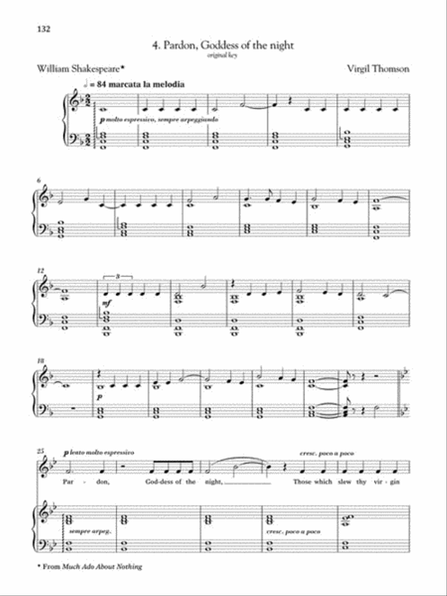 Virgil Thomson - Collected Songs Voice scores gallery preview page 5