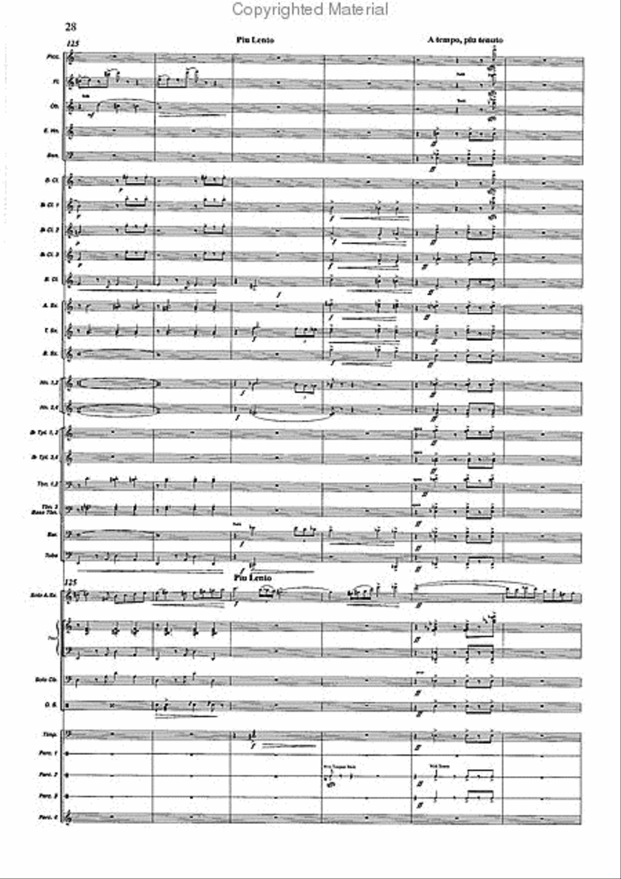 Concertango Concert Band scores gallery preview page 29