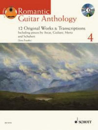 Book cover for Romantic Guitar Anthology Book 4 Book/CD