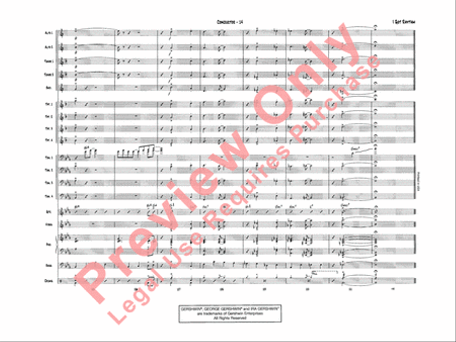 I Got Rhythm I Got Rhythm Jazz Ensemble scores gallery preview page 17