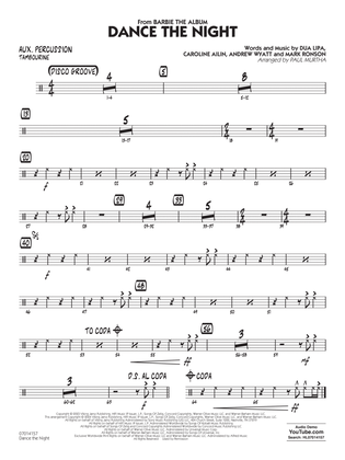 Dance The Night (from Barbie) (arr. Murtha) - Aux Percussion