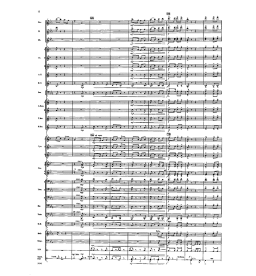 In All Its Glory Concert Band scores gallery preview page 10