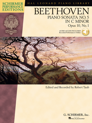 Book cover for Beethoven: Sonata No. 5 in C Minor, Opus 10, No. 1