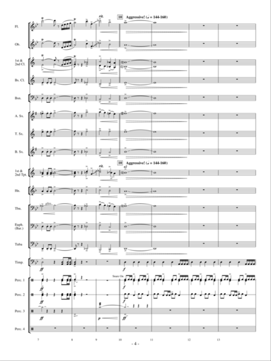 Primeval Stormfront Concert Band scores gallery preview page 3